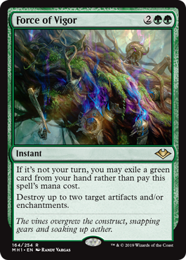 Force of Vigor (Modern Horizons) Medium Play