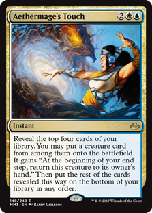 Aethermage's Touch (Modern Masters 2017) Medium Play