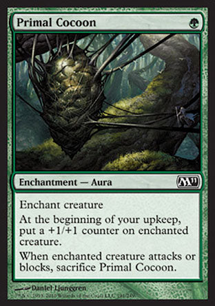 Primal Cocoon (Magic 2011 Core Set) Medium Play
