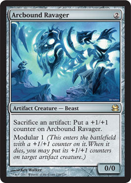 Arcbound Ravager (Modern Masters) Light Play