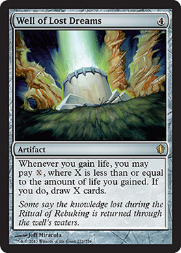Well of Lost Dreams (Commander 2013 Edition) Medium Play