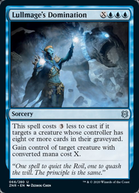 Lullmage's Domination (Zendikar Rising) Near Mint