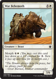 War Behemoth (Khans of Tarkir) Near Mint