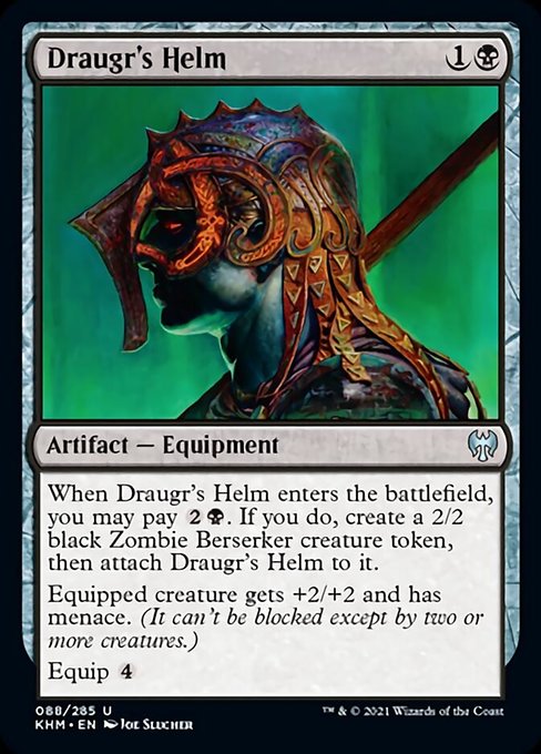 Draugr's Helm (Kaldheim) Medium Play