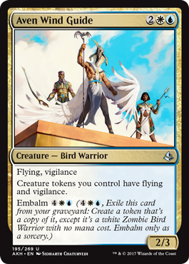 Aven Wind Guide (Amonkhet) Medium Play