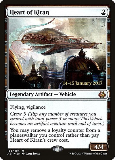 Heart of Kiran (Promos: Prerelease Cards) Light Play Foil