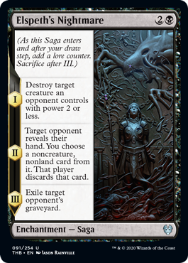 Elspeth's Nightmare (Theros Beyond Death) Near Mint