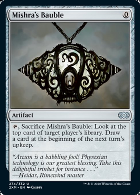Mishra's Bauble (Double Masters) Medium Play Foil