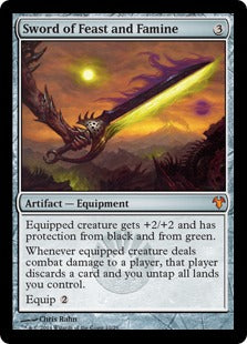Sword of Feast and Famine (Modern Event Deck 2014) Light Play