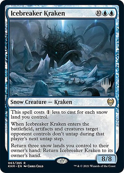 Icebreaker Kraken (Promo Pack: Kaldheim) Light Play Foil