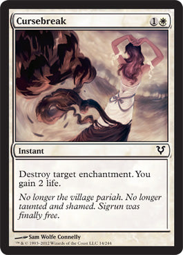 Cursebreak (Avacyn Restored) Near Mint Foil