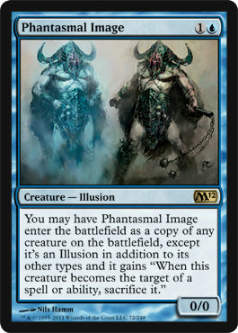 Phantasmal Image (Magic 2012 Core Set) Light Play