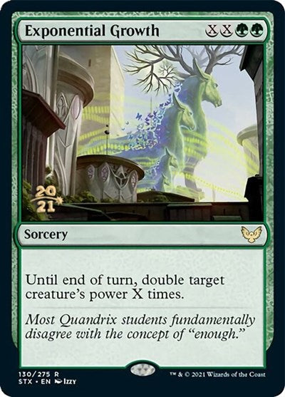 Exponential Growth (Promos: Prerelease Cards) Light Play Foil
