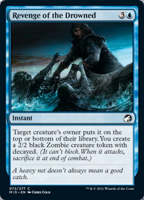 Revenge of the Drowned (Innistrad: Midnight Hunt) Near Mint