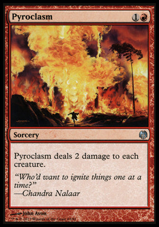 Pyroclasm (Duel Decks: Heroes vs Monsters) Medium Play