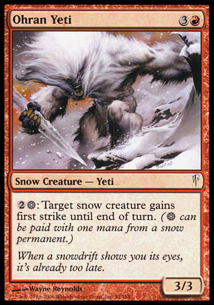 Ohran Yeti (Coldsnap) Light Play