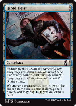 Hired Heist (Conspiracy: Take the Crown) Near Mint