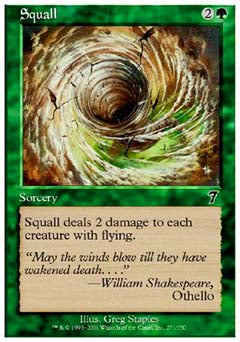 Squall (7th Edition) Medium Play
