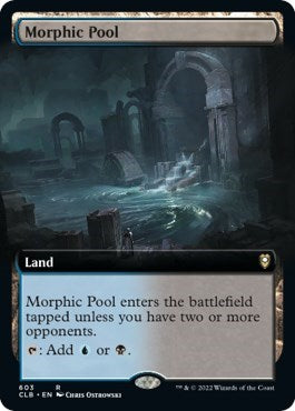 Morphic Pool (Extended Art) (Commander Legends: Battle for Baldur's Gate) Near Mint Foil
