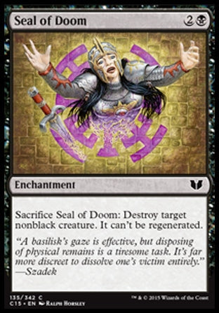 Seal of Doom (Commander 2015) Near Mint