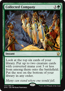 Collected Company (Dragons of Tarkir) Medium Play