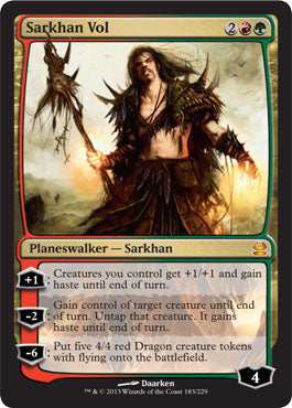 Sarkhan Vol (Modern Masters) Medium Play