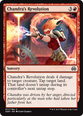 Chandra's Revolution (Aether Revolt) Near Mint