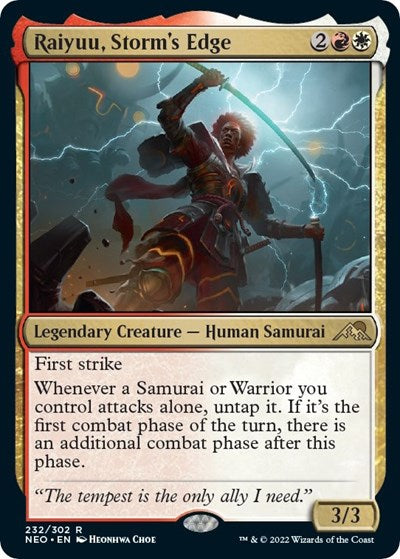 Raiyuu, Storm's Edge (Kamigawa: Neon Dynasty) Light Play