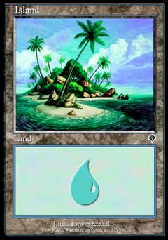 Island (335) (Invasion) Medium Play