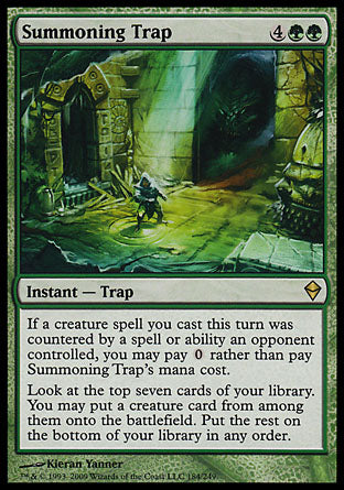 Summoning Trap (Zendikar) Near Mint
