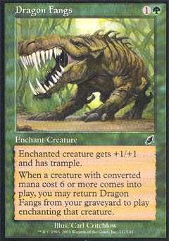 Dragon Fangs (Scourge) Medium Play Foil
