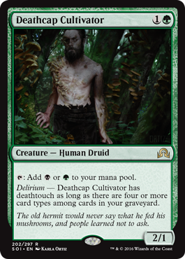 Deathcap Cultivator (Shadows Over Innistrad) Medium Play