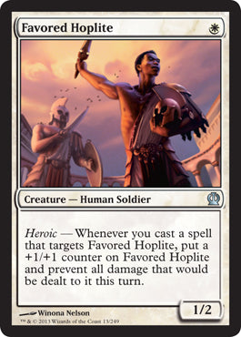 Favored Hoplite (Theros) Near Mint