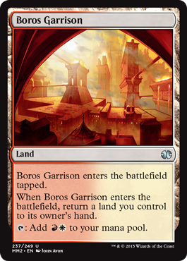 Boros Garrison (Modern Masters 2015) Light Play Foil