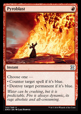 Pyroblast (Eternal Masters) Near Mint Foil