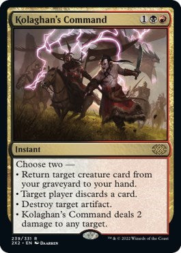 Kolaghan's Command (Double Masters 2022) Light Play
