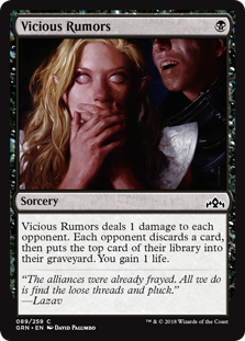 Vicious Rumors (Guilds of Ravnica) Near Mint