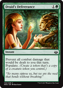 Druid's Deliverance (Modern Masters 2017) Medium Play