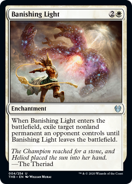 Banishing Light (Theros Beyond Death) Medium Play