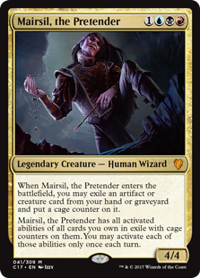 Mairsil, the Pretender (Commander 2017) Light Play Foil