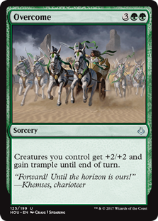 Overcome (Hour of Devastation) Medium Play