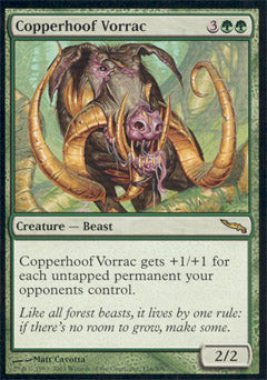 Copperhoof Vorrac (Mirrodin) Medium Play
