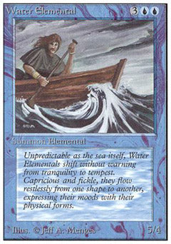 Water Elemental (Unlimited) Medium Play