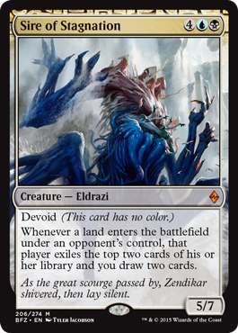 Sire of Stagnation (Battle for Zendikar) Near Mint