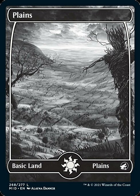 Plains (268) (Innistrad: Midnight Hunt) Near Mint Foil
