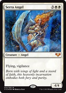 Serra Angel (From the Vault: Angels) Near Mint Foil
