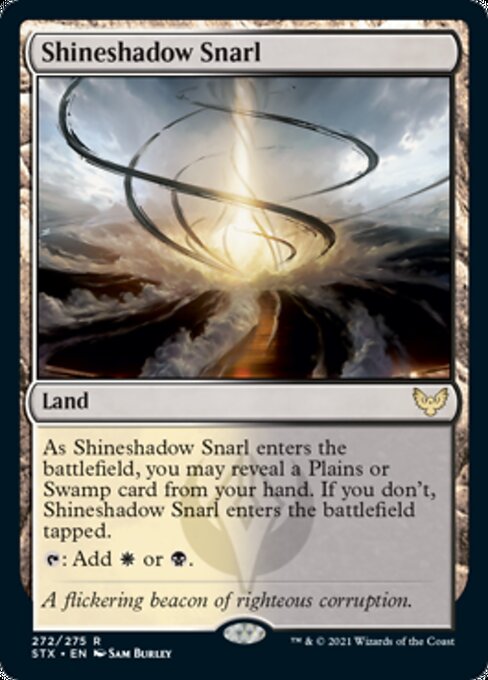 Shineshadow Snarl (Strixhaven) Near Mint Foil