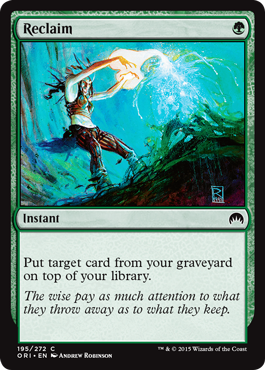 Reclaim (Magic Origins) Near Mint