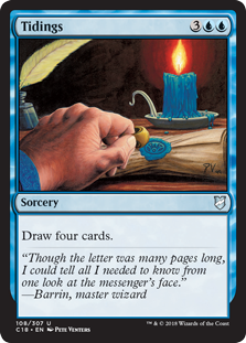 Tidings (Commander 2018) Near Mint