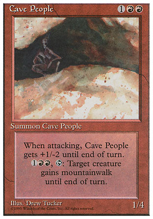 Cave People (4th Edition) Medium Play